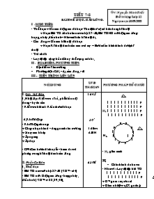 Giáo án Thể dục Lớp 12 - Tiết 7+8: Bài thể dục; Cầu lông - Nguyễn Minh Triết