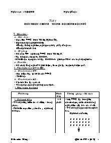 Giáo án môn Thể dục Lớp 9 - Chương trình cả năm - Bản đẹp 3 cột - Năm học 2012-2013