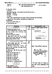 Giáo án Thể dục Lớp 11 - Tiết 1 đến Tiết 36 - Năm học 2013-2014