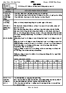 Giáo án Thể dục Lớp 11 - Tiết 66: TC Bóng rổ - Năm học 2009-2010