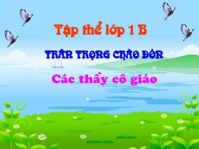 Bài giảng Tập đọc Lớp 1 - Bài: Cây bàng