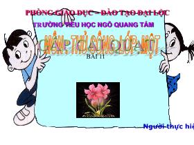 Bài giảng Thủ công Lớp 1 - Bài 11: Gấp cái quạt - Nguyễn Thị Thu Sương