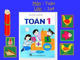 Bài giảng Toán Lớp 1 - Bài: Xăng–ti–mét. Đo độ dài