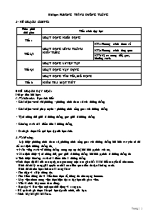 Giáo án Hình học Lớp 10 - Chương 3, Bài 1: Phương trình đường thẳng