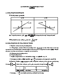 Giáo án Đại số Lớp 10 - Chương 4: Bất đẳng thức. Bất phương trình - Bài 3: Dấu của nhị thức bậc nhất