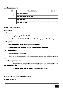 Giáo án môn Giải tích Lớp 12 - Chương 1: Ứng dụng đạo hàm để khảo sát và vẽ đồ thị của hàm số - Bài 3: Giá trị lớn nhất và giá trị nhỏ nhất của hàm số