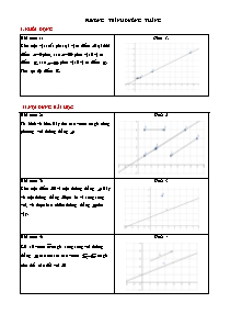 Giáo án môn Hình học Lớp 10 - Chương 3: Phương pháp tọa độ trong mặt phẳng - Bài 1: Phương trình đường thẳng