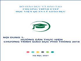 Tài liệu bồi dưỡng cán bộ quản lý cơ sở giáo dục phổ thông - Mô đun: Quản trị hoạt động dạy học, giáo dục trong trường Tiểu học