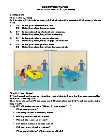 Đề cương ôn tập học kì 1 môn Tiếng Anh Lớp 7 - Năm học 2019-2020 - Trường THCS Phan Chu Trinh