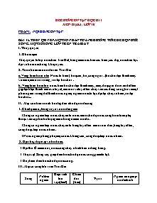 Đề cương ôn tập học kì I môn Địa lí Lớp 10 - Năm học 2019-2020 - Trường THPT Uông Bí