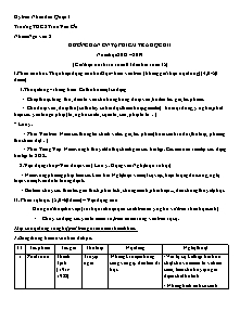 Đề cương ôn tập kiểm tra học kì I môn Ngữ văn Lớp 8 - Năm học 2018-2019 - Trường THCS Trần Văn Ơn