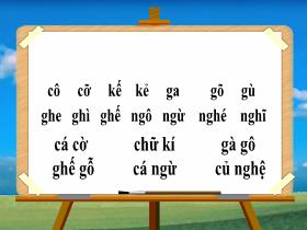 Bài giảng Tiếng Việt 1 - Bài 30:Ôn tập và kể chuyện