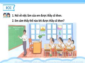 Bài giảng Tiếng Việt 2 (Tập đọc) - Bài 6: Một giờ học - Lê Thị Thu Hằng