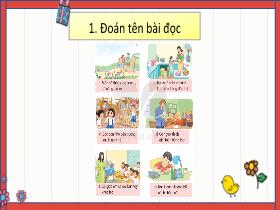 Bài giảng Tiếng Việt 3 - Ôn tập giữa học kì I (Tiết 1+2) - Lường Thị Nghĩa