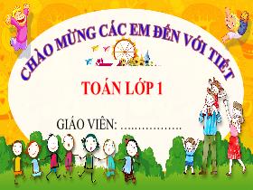 Bài giảng Toán 1 - Bài 91: Ôn tập về các số trong phạm vi 100 - Trần Thị Tú Uyên