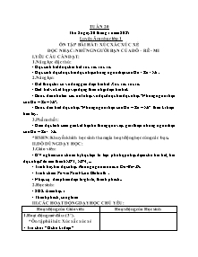 Kế hoạch bài dạy Âm nhạc 1+4 + Hoạt động trải nghiệm 5 - Tuần 20 - Năm học 2024-2025 - Nguyễn Thị Ngọc Anh