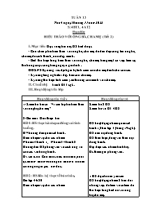 Kế hoạch bài dạy Đạo đức Lớp 4 - Tuần 13 - Năm học 2022-2023 - Trần Thị Hạnh