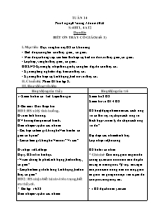 Kế hoạch bài dạy Đạo đức Lớp 4 - Tuần 14 - Năm học 2022-2023 - Trần Thị Hạnh