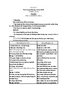 Kế hoạch bài dạy Đạo đức Lớp 4 - Tuần 17 - Năm học 2022-2023 - Trần Thị Hạnh