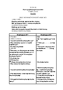 Kế hoạch bài dạy Đạo đức Lớp 4 - Tuần 18 - Năm học 2022-2023 - Trần Thị Hạnh