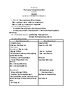 Kế hoạch bài dạy Đạo đức Lớp 4 - Tuần 22 - Năm học 2022-2023 - Trần Thị Hạnh