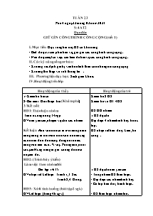 Kế hoạch bài dạy Đạo đức Lớp 4 - Tuần 23 - Năm học 2022-2023 - Trần Thị Hạnh