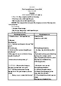 Kế hoạch bài dạy Đạo đức Lớp 4 - Tuần 9 - Năm học 2022-2023 - Trần Thị Hạnh