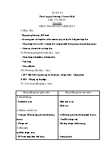 Kế hoạch bài dạy Đạo đức Lớp 5 - Tuần 11 - Năm học 2022-2023 - Trần Thị Hạnh