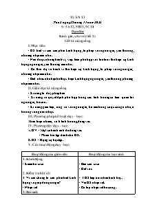 Kế hoạch bài dạy Đạo đức Lớp 5 - Tuần 13 - Năm học 2022-2023 - Trần Thị Hạnh