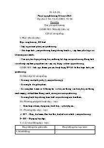 Kế hoạch bài dạy Đạo đức Lớp 5 - Tuần 18 - Năm học 2022-2023 - Trần Thị Hạnh
