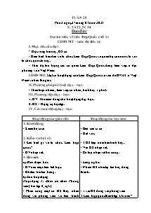 Kế hoạch bài dạy Đạo đức Lớp 5 - Tuần 28 - Năm học 2022-2023 - Trần Thị Hạnh