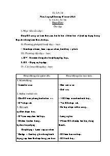 Kế hoạch bài dạy Đạo đức Lớp 5 - Tuần 34 - Năm học 2022-2023 - Trần Thị Hạnh