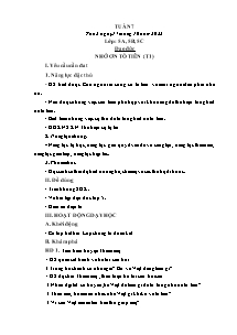 Kế hoạch bài dạy Đạo đức Lớp 5 - Tuần 7 - Năm học 2022-2023 - Trần Thị Hạnh