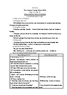 Kế hoạch bài dạy Hoạt động trải nghiệm 3 - Tuần 6 - Năm học 2022-2023 - Trần Thị Hạnh