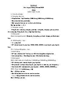 Kế hoạch bài dạy Khối 3 - Tuần 21 - Năm học 2023-2024 - Lường Thị Nghĩa