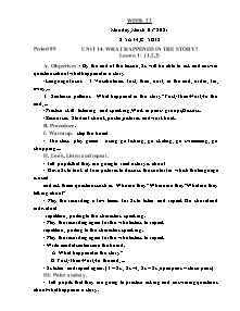 Kế hoạch bài dạy Tiếng Anh Lớp 5 - Tuần 23 - Năm học 2020-2021 - Trần Thị Hạnh