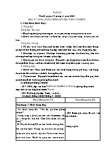 Kế hoạch bài dạy Tin học 3 - Tuần 22 - Năm học 2024-2024 - Trần Thị Long