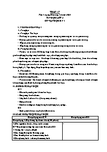 Kế hoạch bài dạy Tin học Tiểu học - Tuần 17 - Năm học 2023-2024 - Nguyễn Thị Ngọc Liễu