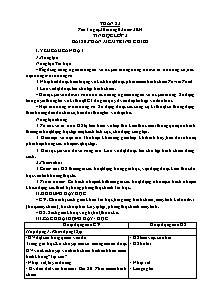 Kế hoạch bài dạy Tin học Tiểu học - Tuần 23 - Năm học 2023-2024 - Nguyễn Thị Ngọc Liễu