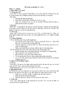 Đề cương ôn tập giữa học kì II Ngữ văn 7