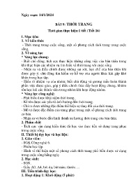 Giáo án Công nghệ 6 - Tiết 16, Bài 9: Thời trang - Năm học 2023-2024