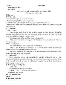 Giáo án Công nghệ 9 - Tiết 3-6, Bài 2: Cơ cấu hệ thống giáo dục quốc dân - Năm học 2024-2025