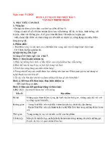 Giáo án dạy thêm Ngữ văn 7 - Buổi 4, Bài 7: Văn bản trinh thám - Năm học 2023-2024