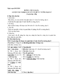 Giáo án dạy thêm Ngữ văn 9 - Buổi 5, Tiết 13-15: Luyện tập Nghị luận về vấn đề tư tưởng đạo lí - Năm 2023-2024