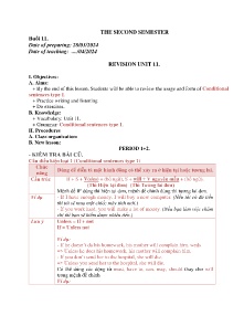 Giáo án dạy thêm Tiếng Anh 6 - Buổi 11: Revision unit 11 - Năm học 2023-2024