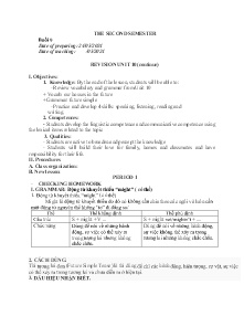 Giáo án dạy thêm Tiếng Anh 6 - Buổi 9: Revision unit 10 (Continue) - Năm học 2023-2024