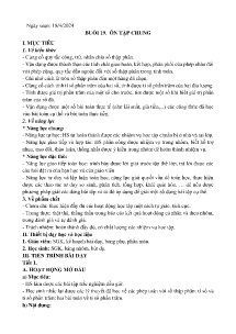 Giáo án dạy thêm Toán 6 - Buổi 19: Ôn tập chung - Năm học 2023-2024