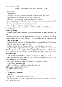 Giáo án dạy thêm Toán 6 - Buổi 2: Phép cộng và phép trừ phân số - Năm học 2023-2024
