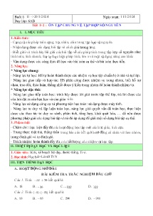 Giáo án dạy thêm Toán 6 - Tiết 1+2: Ôn tập chung về tập hợp số nguyên - Năm học 2023-2024