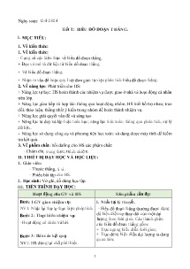 Giáo án dạy thêm Toán 7 - Buổi 13: Biểu đồ đoạn thẳng. Ôn tập chương V - Năm học 2023-2024